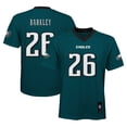 thumbnail image 1 of Youth Saquon Barkley Midnight Green Philadelphia Eagles Replica Player Jersey, 1 of 3