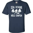 thumbnail image 1 of Youth Sasquatch Social Distancing World Champion Bigfoot T-Shirt, 1 of 1