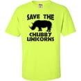 thumbnail image 1 of Youth Save The Chubby Unicorns Funny Rhino T-Shirt, 1 of 1