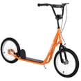 thumbnail image 1 of Youth Scooter Orange Adjustable Handlebar Dual Brakes Kick Scooter for Kids 5 Years and Up, 1 of 7