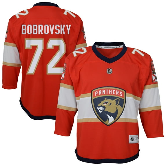 Youth Sergei Bobrovsky Red Florida Panthers Alternate Replica Player Jersey