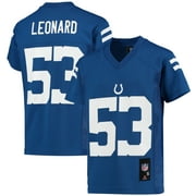 Youth Shaquille Leonard Royal Indianapolis Colts Replica Player Jersey