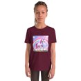 thumbnail image 1 of Youth Short Sleeve T-Shirt (Maroon, M), 1 of 1