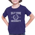 thumbnail image 1 of Youth Silly Goose University Funny Gift Idea T-Shirt, 1 of 1