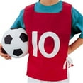 thumbnail image 1 of Youth-Size Numbered Nylon Pinnies, One Dozen, 1 of 2