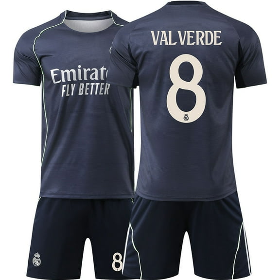 Youth Soccer Jersey Set | Breathable Football Uniforms for Boys & Girls | Lightweight Team Kids Shirts & Shorts Age 10-11y