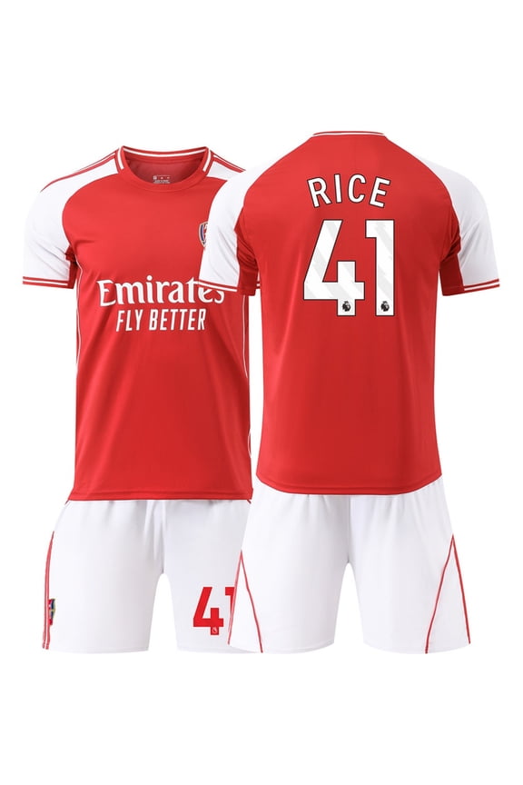 Youth Soccer Jersey Set | Breathable Football Uniforms for Boys & Girls | Lightweight Team Kids Shirts & Shorts Age 10-11y