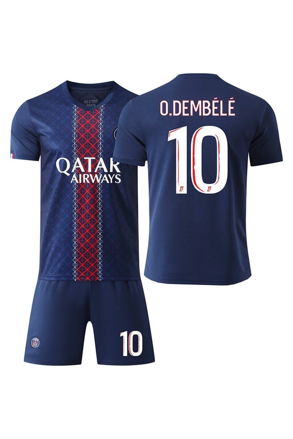 Youth Soccer Jersey Set | Breathable Football Uniforms for Boys & Girls | Lightweight Team Kids Shirts & Shorts Age 10-11y