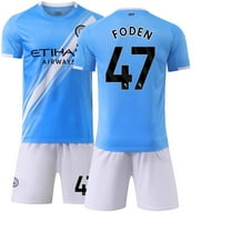 Youth Soccer Jersey Set | Breathable Football Uniforms for Boys & Girls | Lightweight Team Kids Shirts & Shorts Age 12-13y