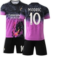 Youth Soccer Jersey Set | Breathable Football Uniforms for Boys & Girls | Lightweight Team Kids Shirts & Shorts Age 14-15y