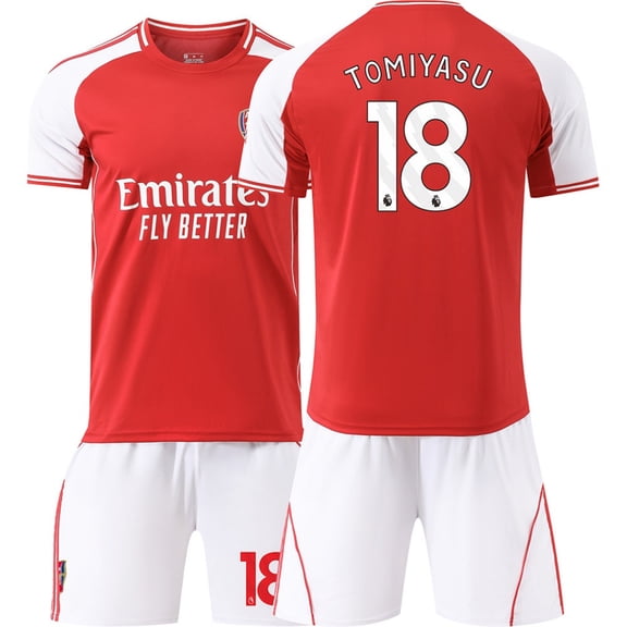 Youth Soccer Jersey Set | Breathable Football Uniforms for Boys & Girls | Lightweight Team Kids Shirts & Shorts Age 3-5y