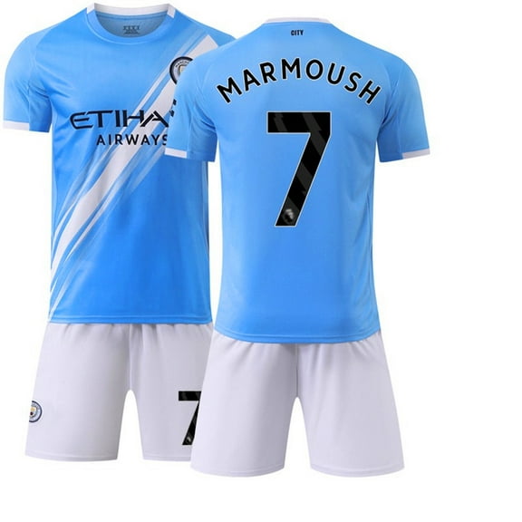 Youth Soccer Jersey Set | Breathable Football Uniforms for Boys & Girls | Lightweight Team Kids Shirts & Shorts Age 3-5y