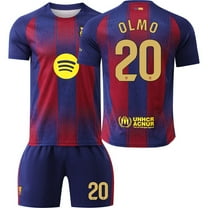 Youth Soccer Jersey Set | Breathable Football Uniforms for Boys & Girls | Lightweight Team Kids Shirts & Shorts Age 7-9y