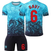 Youth Soccer Jersey Set | Breathable Football Uniforms for Boys & Girls | Lightweight Team Kids Shirts & Shorts Age 7-9y