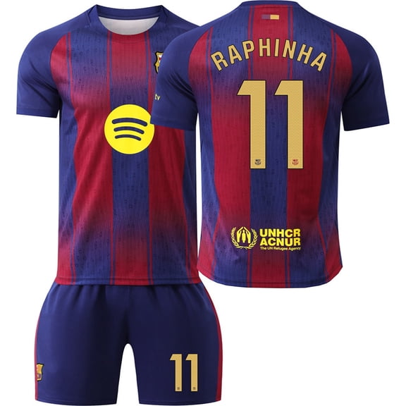 Youth Soccer Jersey Set | Breathable Football Uniforms for Boys & Girls | Lightweight Team Kids Shirts & Shorts Age 7-9y