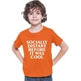 thumbnail image 1 of Youth Socially Distant Before It Was Cool Funny T-Shirt, 1 of 1
