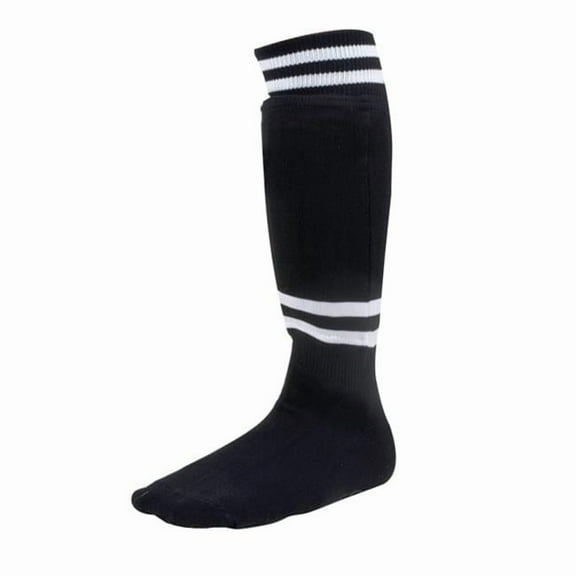 Youth Sock Style Soccer Shinguard, Black - Age 8-10