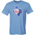thumbnail image 1 of Youth Soft as a Grape Light Blue Texas Rangers Cooperstown Collection T-Shirt, 1 of 1
