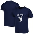 thumbnail image 1 of Youth Soft as a Grape Navy New York Yankees Cooperstown Collection T-Shirt, 1 of 3