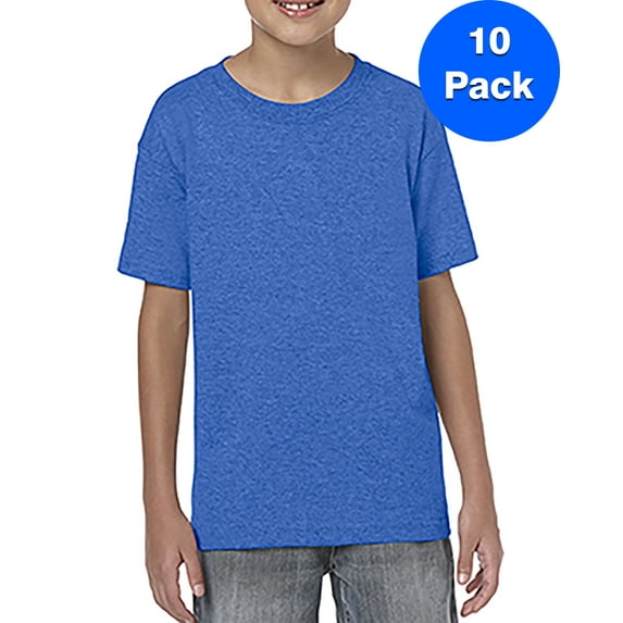 Youth SoftStyle Short Sleeve T-Shirt 10 Pack
