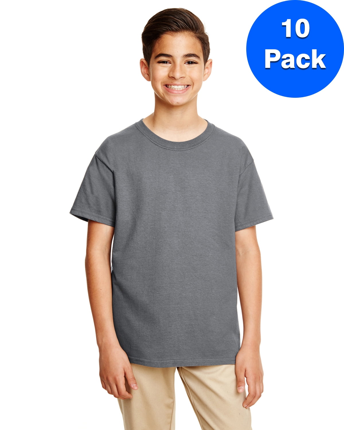 Youth SoftStyle Short Sleeve T-Shirt 10 Pack