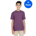 thumbnail image 1 of Youth SoftStyle Short Sleeve T-Shirt 5 Pack, 1 of 2