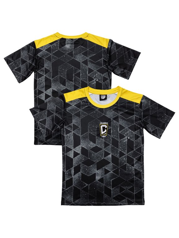 Youth Sport Design Sweden Black Columbus Crew Club T-Shirt
