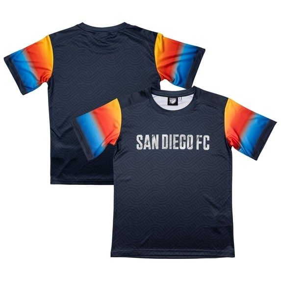 Youth Sport Design Sweden Navy San Diego FC Club T-Shirt