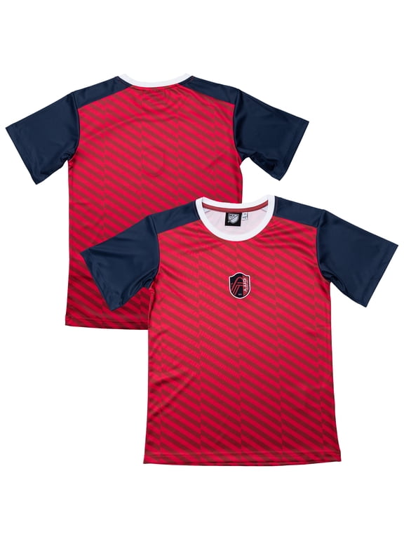 Youth Sport Design Sweden Red St. Louis CITY SC Club T-Shirt