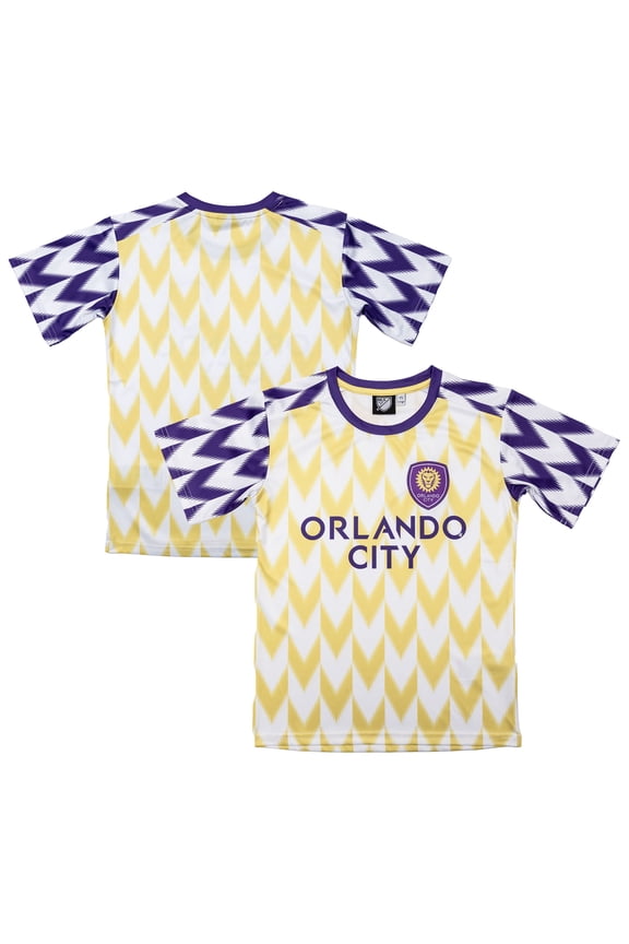 Youth Sport Design Sweden  Yellow Orlando City SC Club T-Shirt