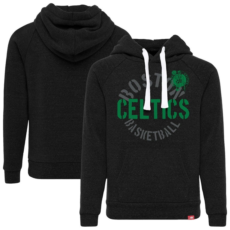 Youth Sportiqe Black Boston Celtics Olsen Tri-Blend Pullover