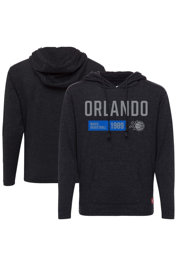 Youth Sportiqe Black Orlando Magic Lil Rowan Genuine Issue Collection Tri-Blend Hoodie