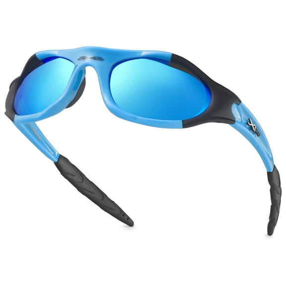 Youth Sports Polarized Sunglasses for Boys Kids Teens Age 8-16 Baseball Cycling Running Glasses