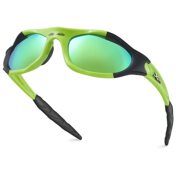 Youth Sports Polarized Sunglasses for Boys Kids Teens Age 8-16 Baseball Cycling Running Glasses