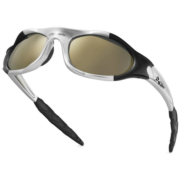 Youth Sports Polarized Sunglasses for Boys Kids Teens Age 8-16 Baseball Cycling Running Glasses