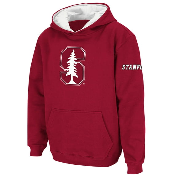Youth Stadium Athletic Cardinal Stanford Cardinal Big Logo Pullover Hoodie