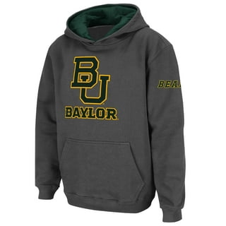 Baylor University - Embroidered Cropped Baseball Jersey - Green