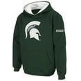 thumbnail image 1 of Youth Stadium Athletic Green Michigan State Spartans Big Logo Pullover Hoodie, 1 of 2