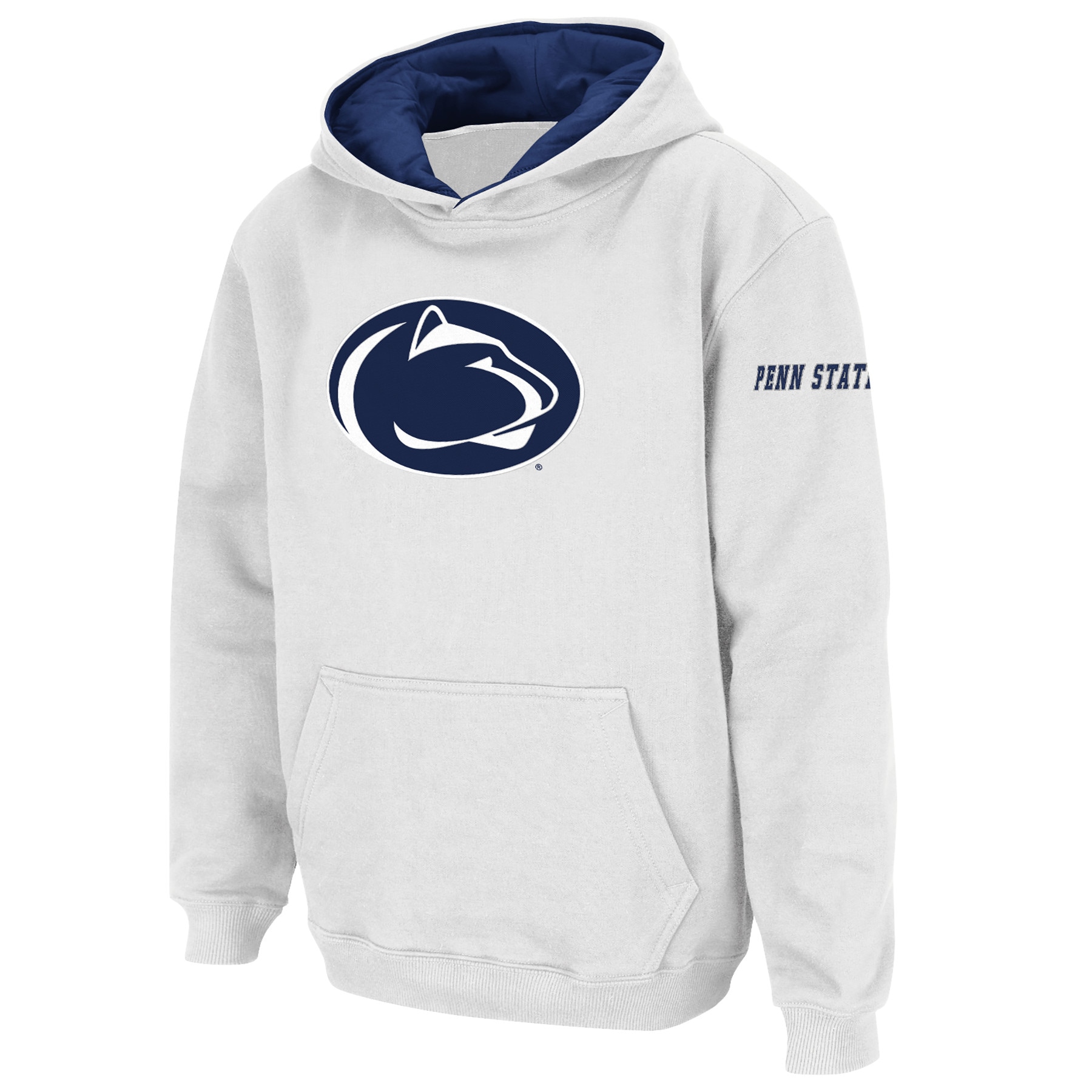 Youth Stadium Athletic White Penn State Nittany Lions Big Logo Pullover Hoodie - image 1 of 3