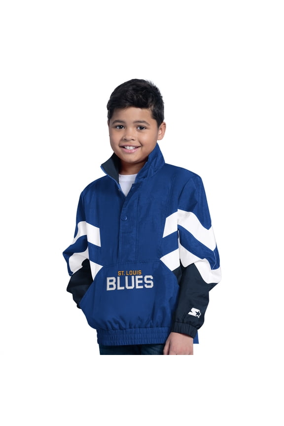 Youth-Starter  Royal St. Louis Blues Prospect Half-Zip Pullover Top