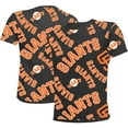 thumbnail image 1 of Youth Stitches Black San Francisco Giants Allover Team T-Shirt, 1 of 3