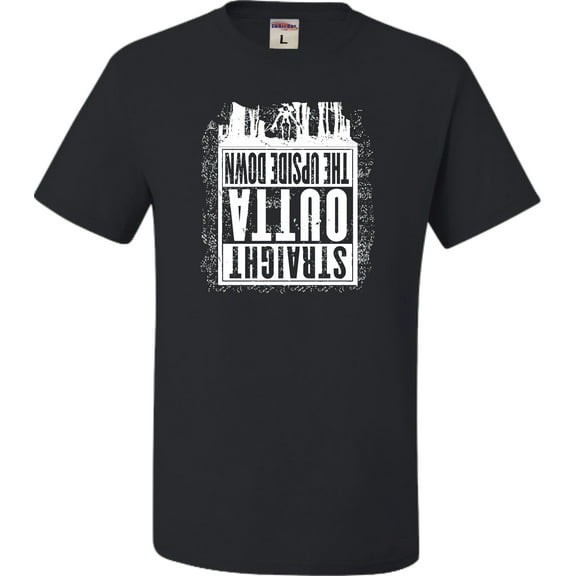 Youth Straight Outta The Upside Down T-Shirt