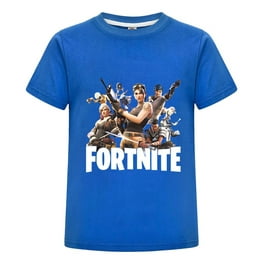 Youth Fortnite Gaming Shirt – Kids Summer Cartoon Tee for Boys