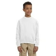 thumbnail image 1 of Youth Sweatshirts for Girls Teen Fashion Sweatshirt for Boys Plain Casual Pullover Sweater Size 6-8 10-12 14-16 18-20 - S M L XL - Age 6 to 20 Years Old White Kids Sweatshirt School Uniform, 1 of 3