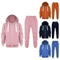 thumbnail image 1 of Youth Sweatsuits 2 Piece Set 2025 Casual Winter Long Sleeve Hoodie Loose Jogger Sweatpants Boys Girls Fall Tracksuit Pockets Tween Back to School Clothes, 1 of 5