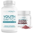 thumbnail image 1 of Youth Switch Supplement & Metabolic Reds Formula Bundle Pack PureHealth Research, 1 of 6