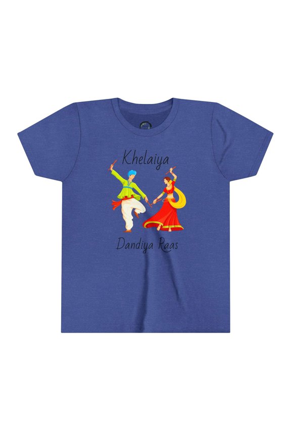 Youth T-Shirt - Khelaiya Dandiya Raas Navratri Nights Special Kids Fun