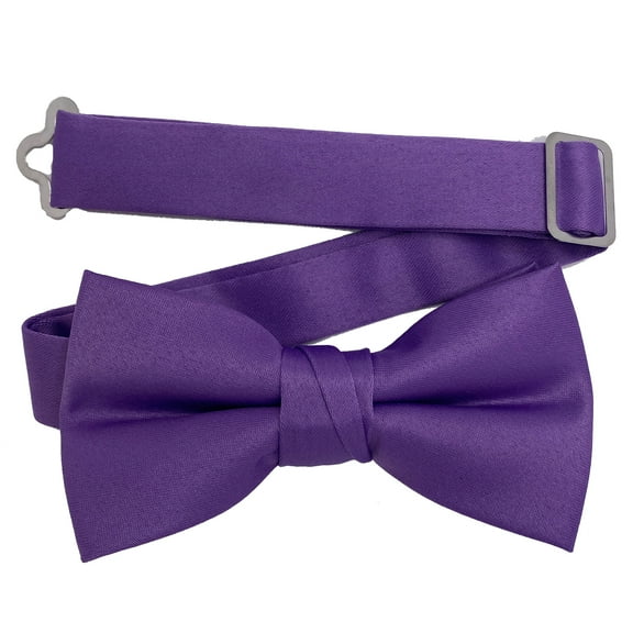 Youth Tahiti Formal Satin Pre-Tied Bow Tie in a Variety of Colors by Spencer J’s Signature Satin Collection