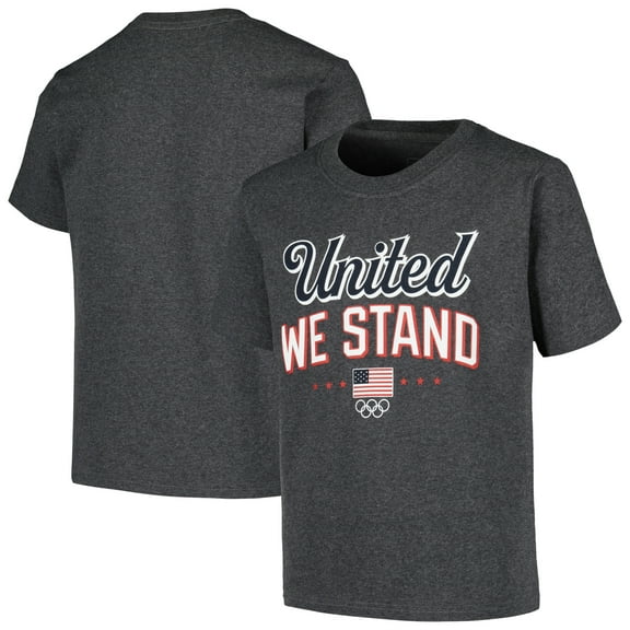 Youth Team USA Heather Charcoal Victory T-Shirt