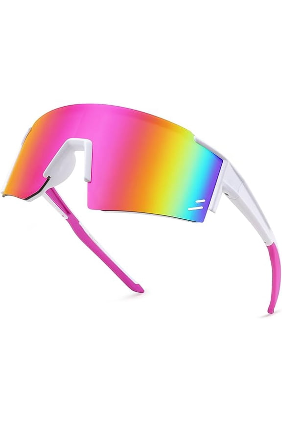 Youth Teens Sunglasses, Kids Sunglasses Baseball Sports Cycling Glasses Softball Visor Shades Unisex Adult Teens 7-14